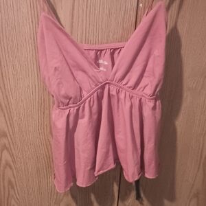 Wild Fable Pink Bustier Camisole Top